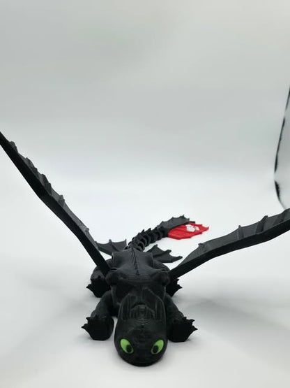 Toothless and Lightfury
