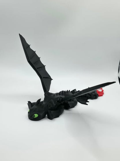Toothless and Lightfury
